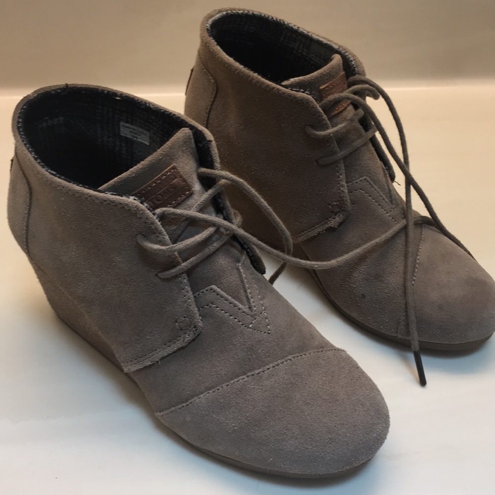 Toms Desert wedge Booties